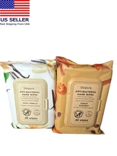Biopure Antibacterial Hand Wipes Cozy Vanilla Sweet Harvest 80 Wipes