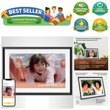 10.1" HD WiFi Digital Picture Frame - The Perfect Gift for Cherished Memories