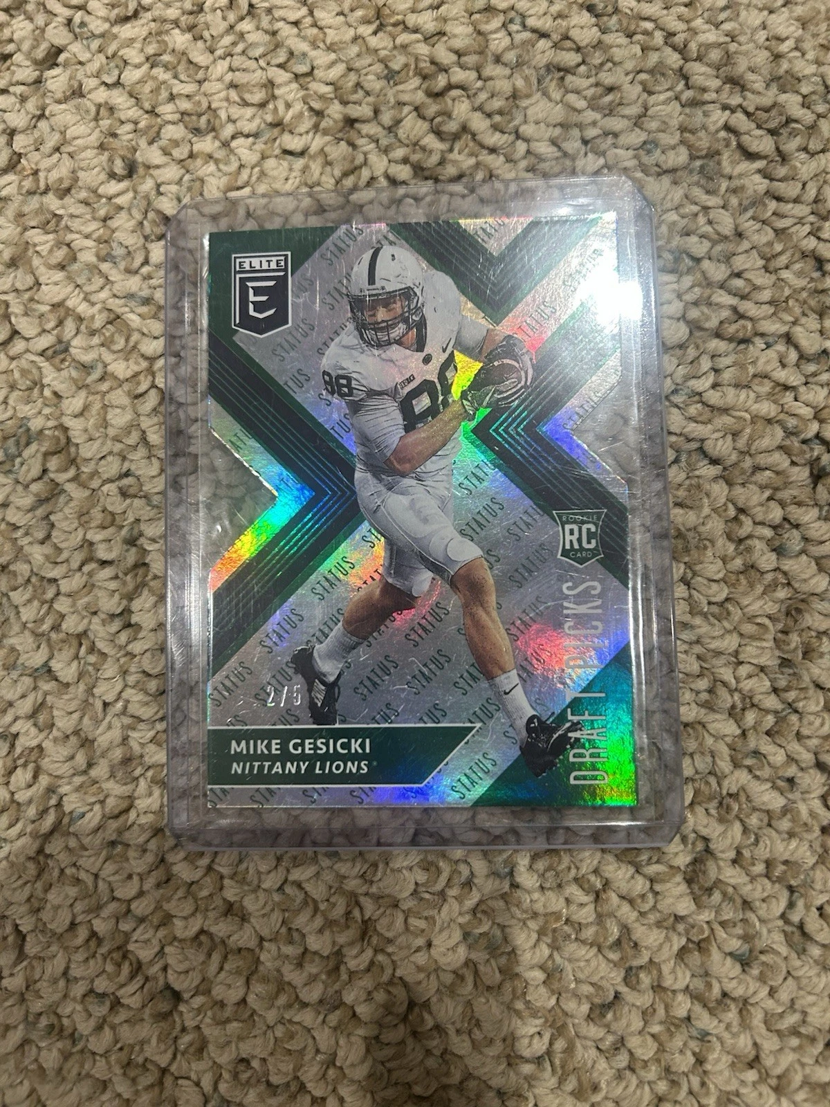 Mike Gesicki Panini Elite Draft Picks Collegiate #132 Base