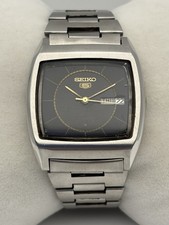 Vintage Seiko 5 Automatic Men's Watch Japan Day/Date 6319-5020