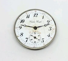 Vtg Trans Pacific Langendorf Swiss 21J Mechanical Pocket Watch Movement Repair 