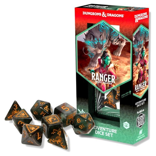 Dungeons - Dragons Adventure Dice - Ranger Beast Master New Free Shipping USA 4090₽