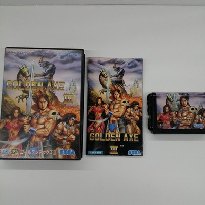 Sega MD Golden Axe III Videospielkonsole Edition Gebraucht