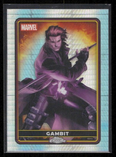 Gambit 2025 Topps Chrome Marvel Deadpool #10 Refractor