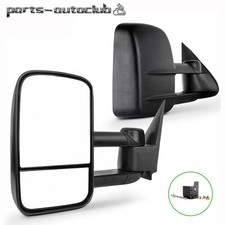 Manual Towing Side Mirrors Set Fits 88-98 Chevygmc Ck 1500 2500 3500 Truck