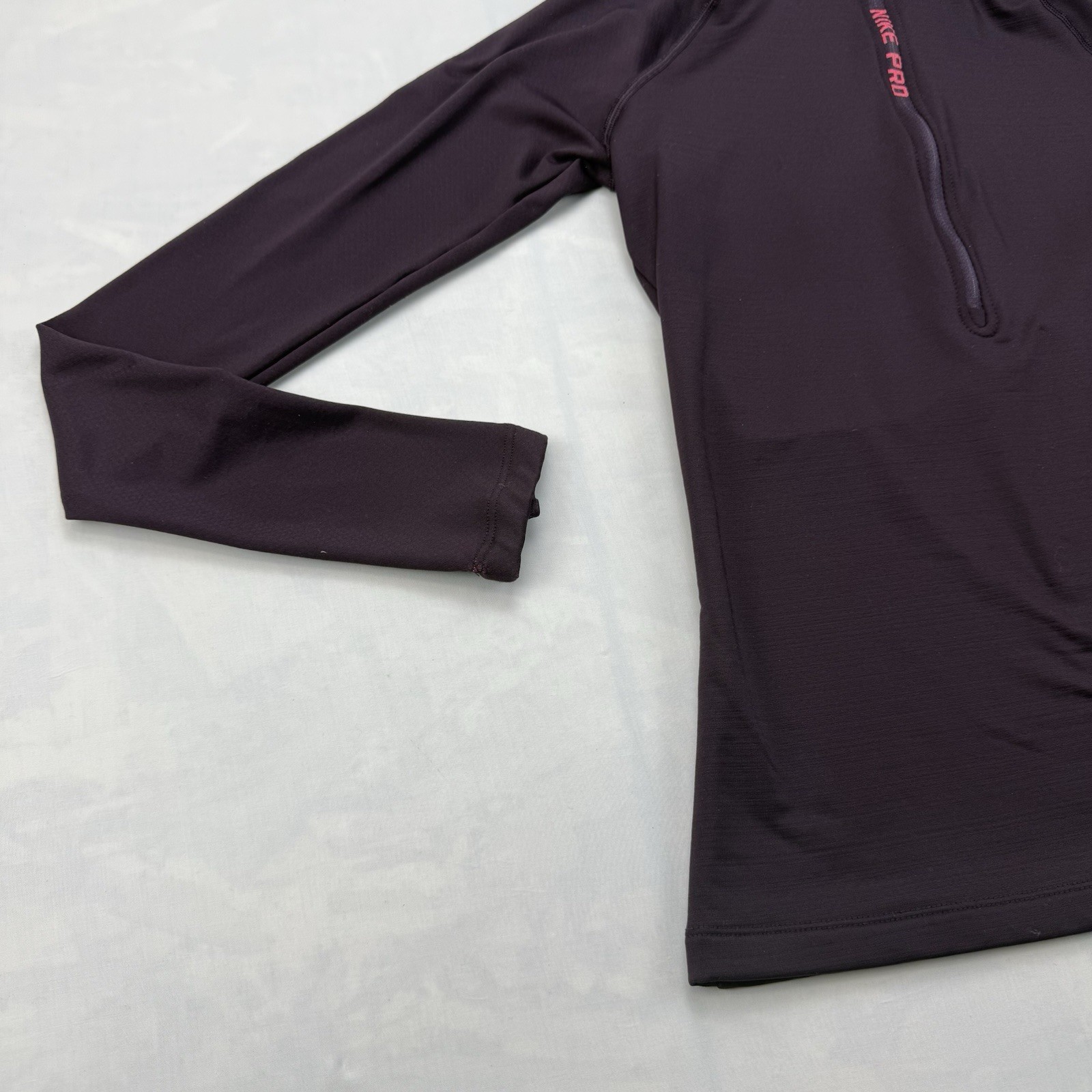 Nike Pro Hyperwarm Quarter Zip Pullover Women’s M… - image 2