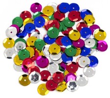 Cupped Sequins Multi, 10mm 120/Pkg