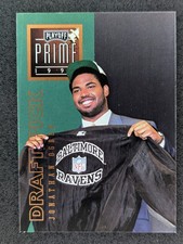 1996 Playoff Prime #041 Jonathan Ogden Rookie Baltimore Ravens RC