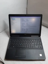 Dell Precision 7510 Laptop i7-6820HQ 16GB RAM NO SSD/OS/BAD LCD! BIOS PW!! #97