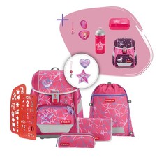 Step by Step Schulranzen Set 2IN1 PLUS Star Stella 10-tlg Kinder Mädchen