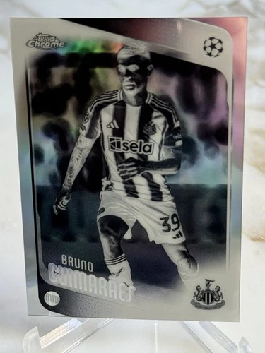 Bruno Guimaraes Negative SP 2025-26 Topps Chrome Uefa Club Competitions