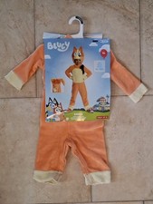 Bluey Bingo Toddler 12- 18 Months Jumpsuit Halloween Costume Dress Up New