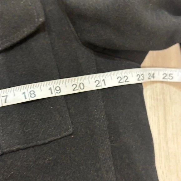 Michael Kors Chaqueta de Campo Militar Negra Mezcla Lana Talla Mediana Hombre Foto 4 de 4