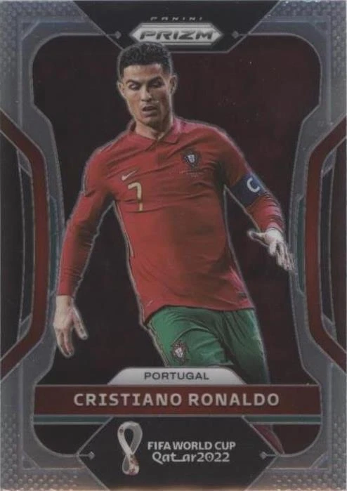 2022 Panini Prizm World Cup Qatar Cristiano Ronaldo #175 for sale