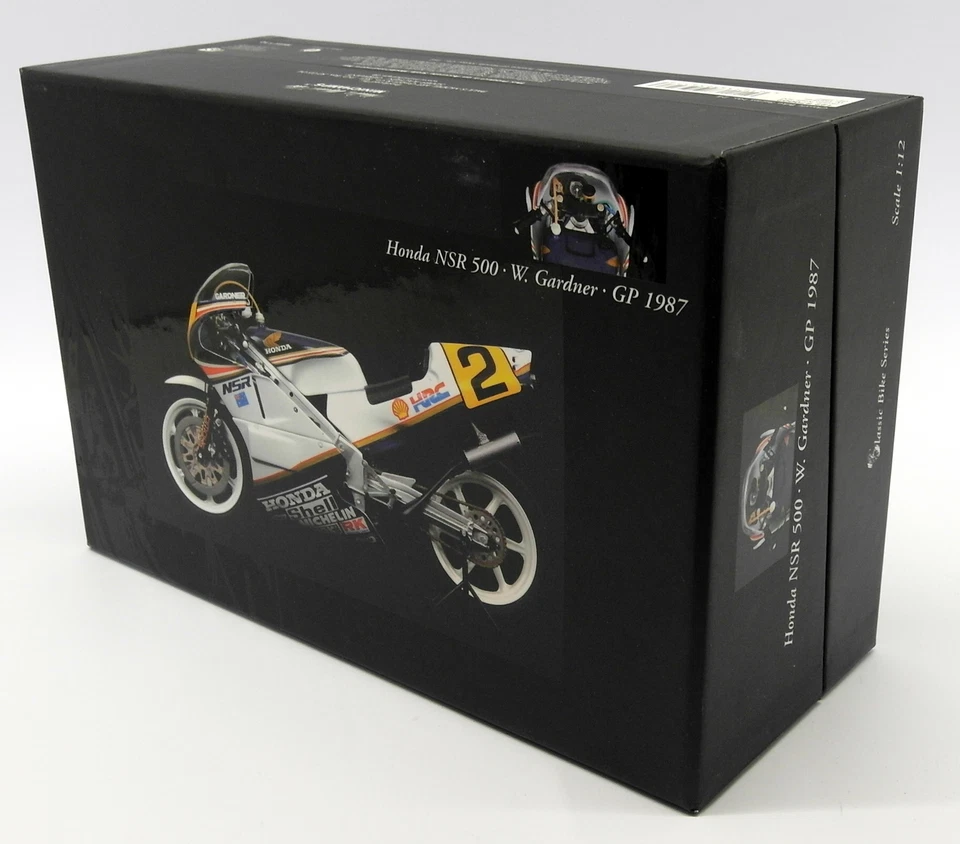 Minichamps escala 1/12 - 122 870002 Honda NSR 500 Wayne Gardner GP 1987 Foto 2 de 4