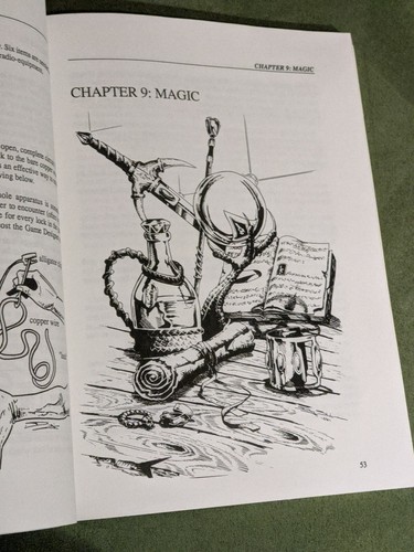 IFGS Fantasy Rules Revised 6th ed Vtg 1989 Outdoor Role Play Gaming Live Scale - Picture 6 of 9
