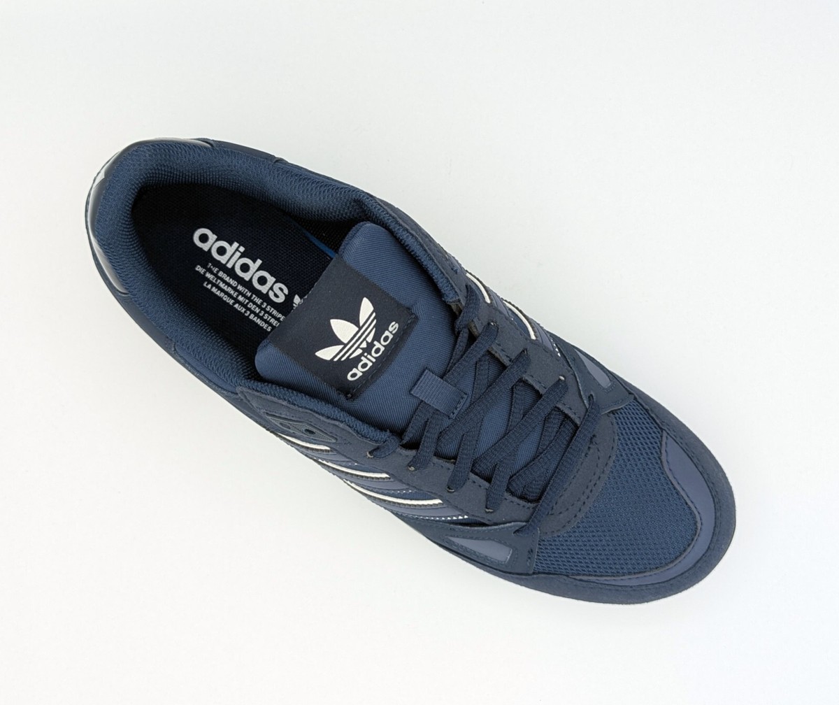 Mens ADIDAS Originals ZX 750 Trainers Navy New Classic Shoes Sale