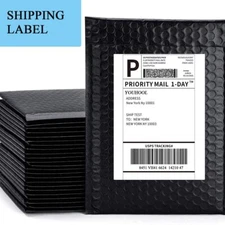 16000pcs 4x6 Fanfold Direct Thermal Shipping Labels for Zebra & Rollo Printers