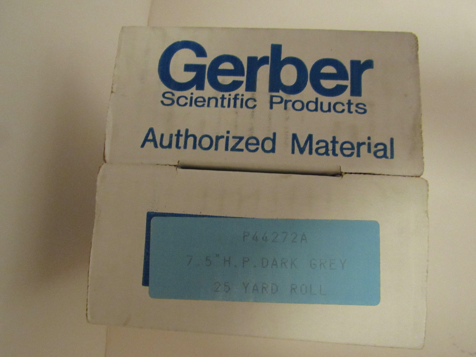 P44272A 7.5'' H.P. Dark Grey 25 Yard Roll 3M Scotchcal Gerber Scientific Product