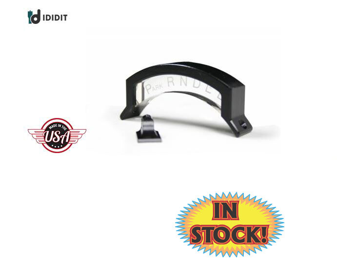 Ididit 2600250051 Indicator w/Aluminum Housing 4-Speed Black Ididit 2600250051 Indicator w/Aluminum Housing 4-Speed Black