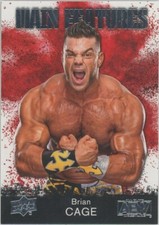 2021 Upper Deck AEW First Edition Brian Cage Main Features Insert