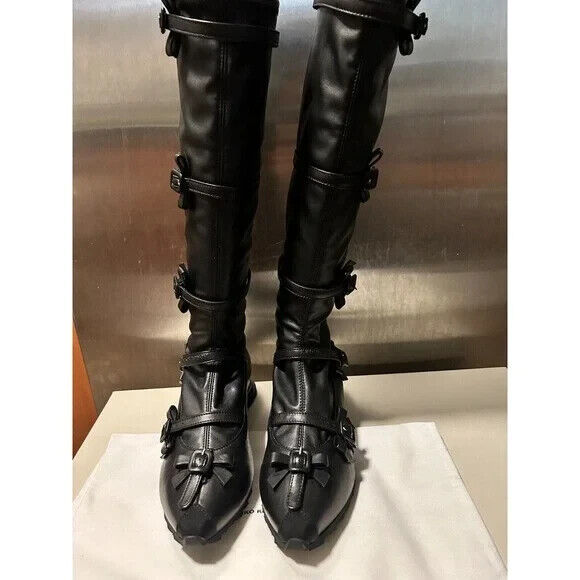 Kiko Kostadinov RIBBON HIGH BOOT Black size EU / IT 39 | eBay Kiko Kostadinov RIBBON HIGH BOOT Black size EU / IT 39 | eBay