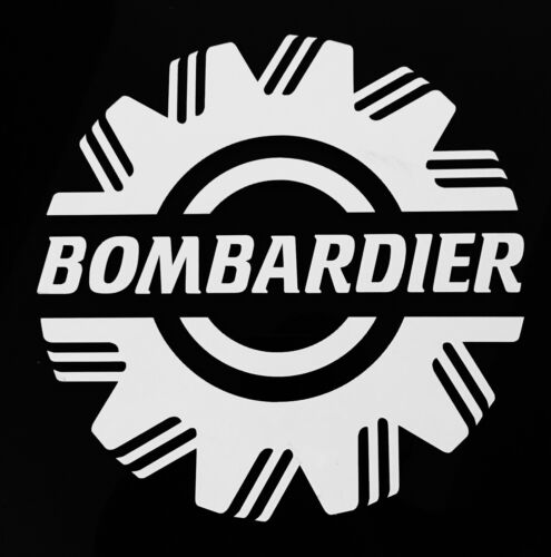 Bombardier Logo - 21 Colors Quad DS650 Ski-Doo JetSki Sea-Dooo Sticker/Decal - Afbeelding 1 van 7