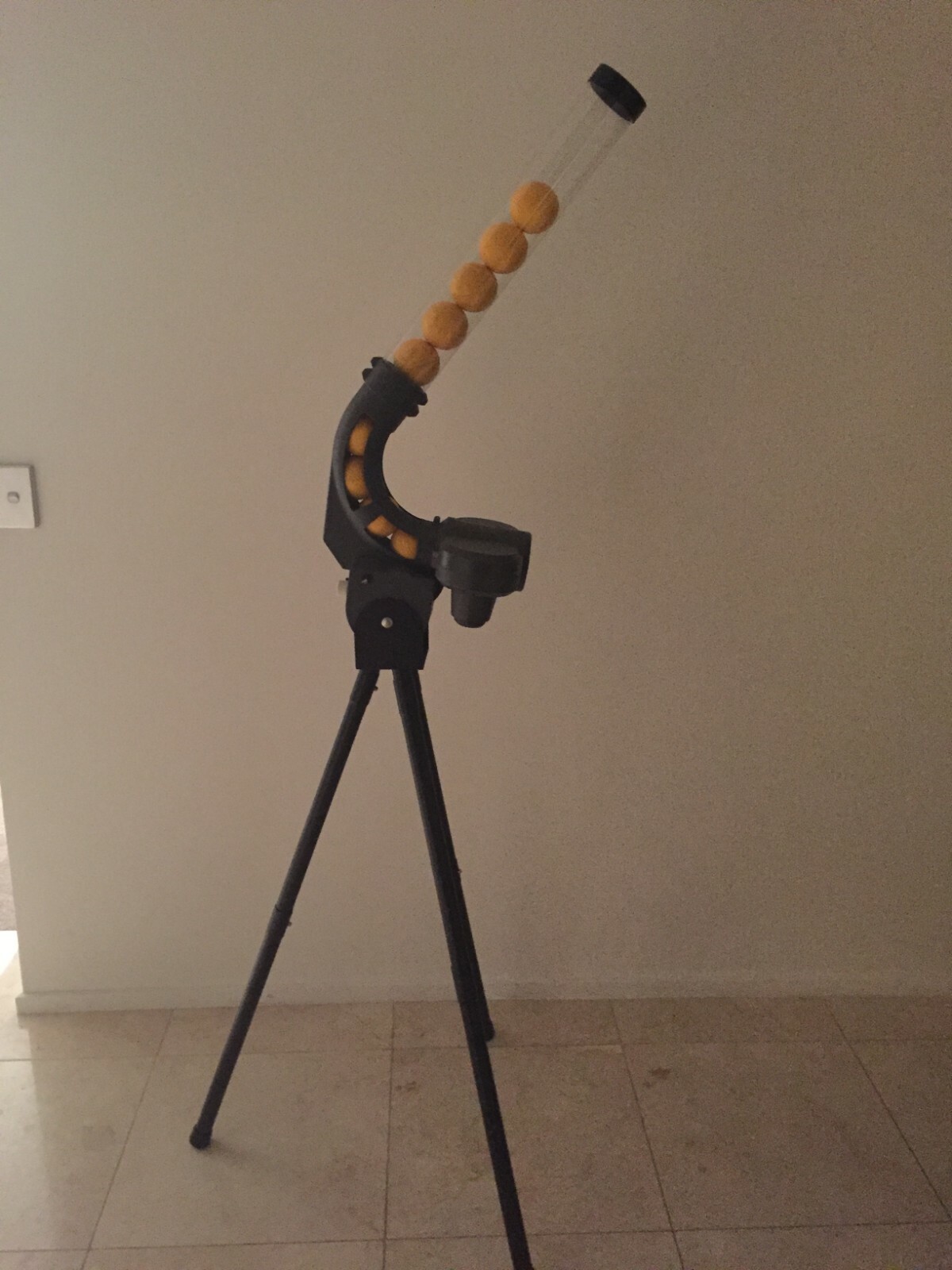 Bazooka bowling machine, including battery pack lasts 56 hours