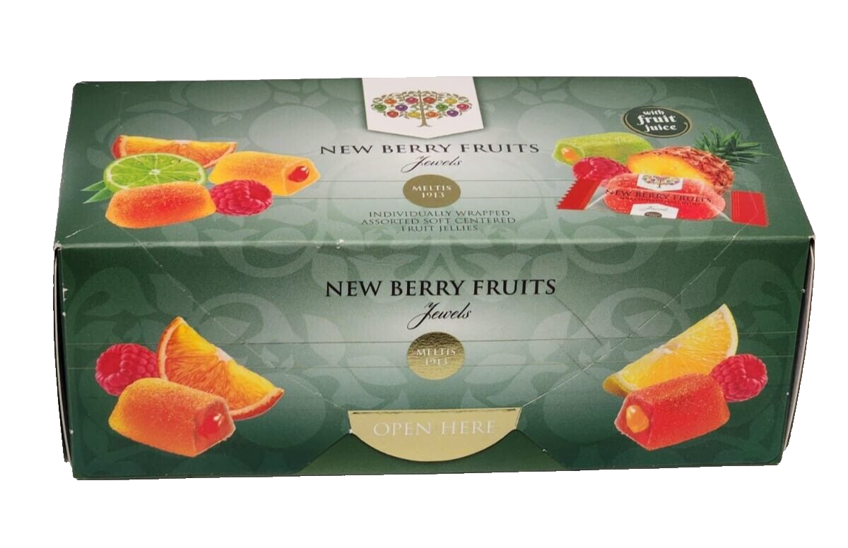 New Berry Fruits Jewels individuals wrapped assorted soft centered