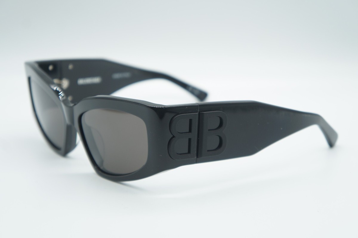 NEW BALENCIAGA BB0321S 001 BLACK AUTHENTIC SUNGLASSES FRAMES  display picture 3