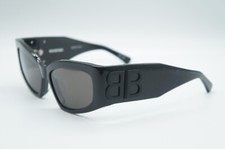 NEW BALENCIAGA BB0321S 001 BLACK AUTHENTIC SUNGLASSES FRAMES 57-17