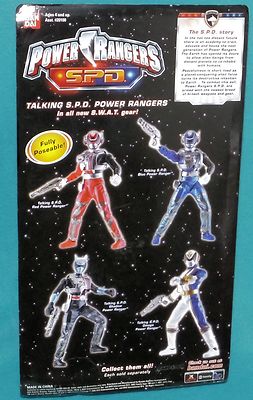 特撮 BANDAI POWER RANGERS SPD SHADOW Amazon.com: Power Rangers Hasbro Toys Lightning Collection 6