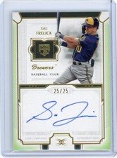 Sal Frelick 2024 Topps Definitive Collection Rookie Autograph #'d 25/25