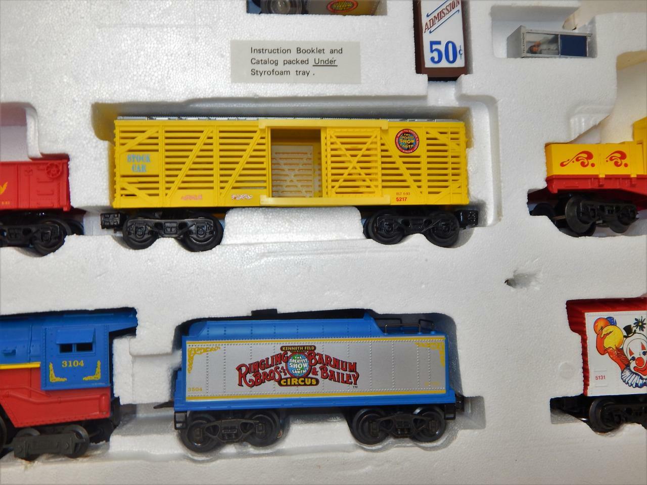 kiddieland discovery circus train set