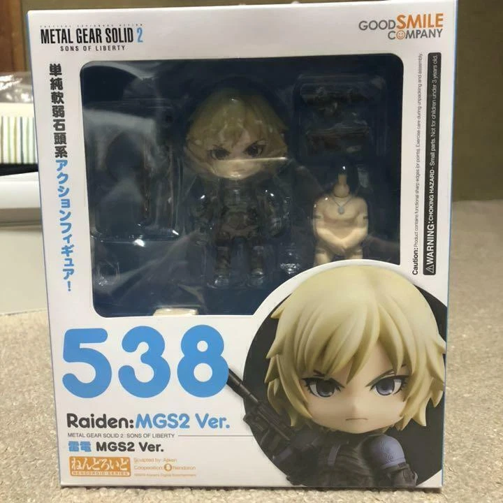 Nendoroid 538 METAL GEAR SOLID2 SONS OF LIBERTY Raiden MGS2Ver