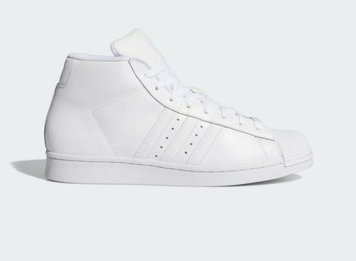 Adidas Original Hombre Zapatos Pro Modelo Nuevo Auténtico Blanco FY1852 |  eBay
