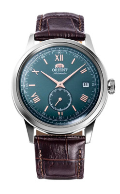 Orient Bambino 38mm Small Seconds Green Dial RA-AP0102E30B Automatik Herrenuhr