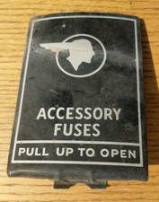 Cover Fuse Block Box Chevy Chevrolet Pontiac 1941-48 1946 42 46 47 48 1948 1947