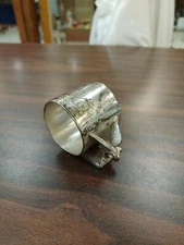 MERIDEN DOUBLE EAGLE ANTIQUE NAPKIN RING - ESTATE FIND
