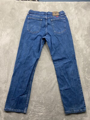 Wrangler Jeans Men's 32x31 Blue 1097FXVMD Relaxed Fit Medium Wash