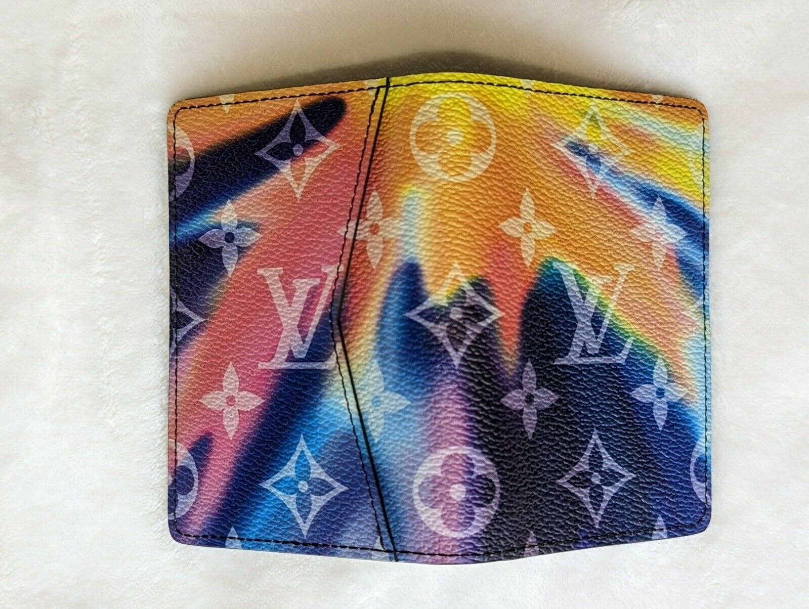 NWT Louis Vuitton Eclipse Sunset Monogram Pocket Organizer Wallet