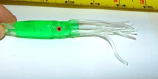 3 Octopus Fishing Lure Big Game Trolling Bait Tuna Mahi Dorado Green 12cm Skirt