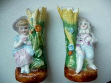 COUPLE FIGURINES ENFANTS AVEC