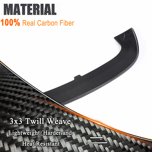Carbon Dachspoiler Lippe Heckspoiler Heckflügel Passt für VW Golf 7 VII GTI R - Bild 9 von 11