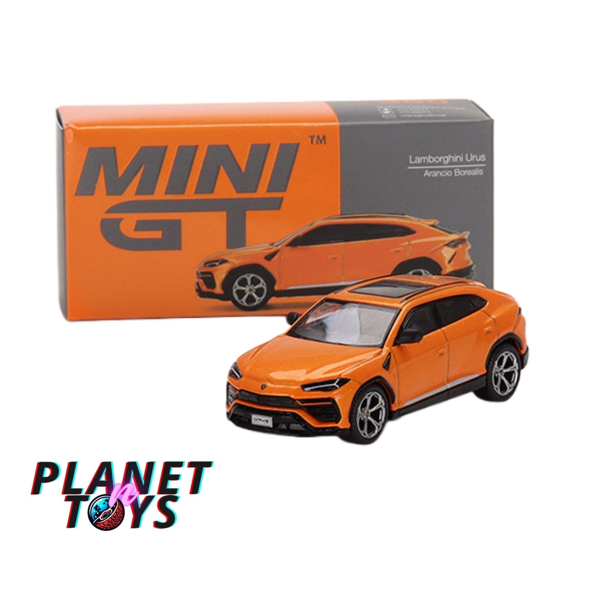 ミニカー MINI GT Lamborghini Urus Arancio Boreali MINI GT Lamborghini Urus Arancio Borealis Orange - MINIATURE
