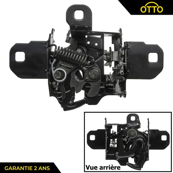 Partsline Verriegelung Motorhaube Schloss FüR VW Bora Golf 4 Schwarz 1J0823509G-image