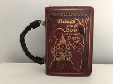 Vendula London Ghoulevard Halloween Haunted Castle Book Crossbody Bag/purse