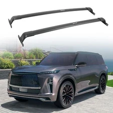 220lbs Roof Rack Cross Bar for Infiniti QX56 QX80 2011-2024 Luggage Rack Alloy