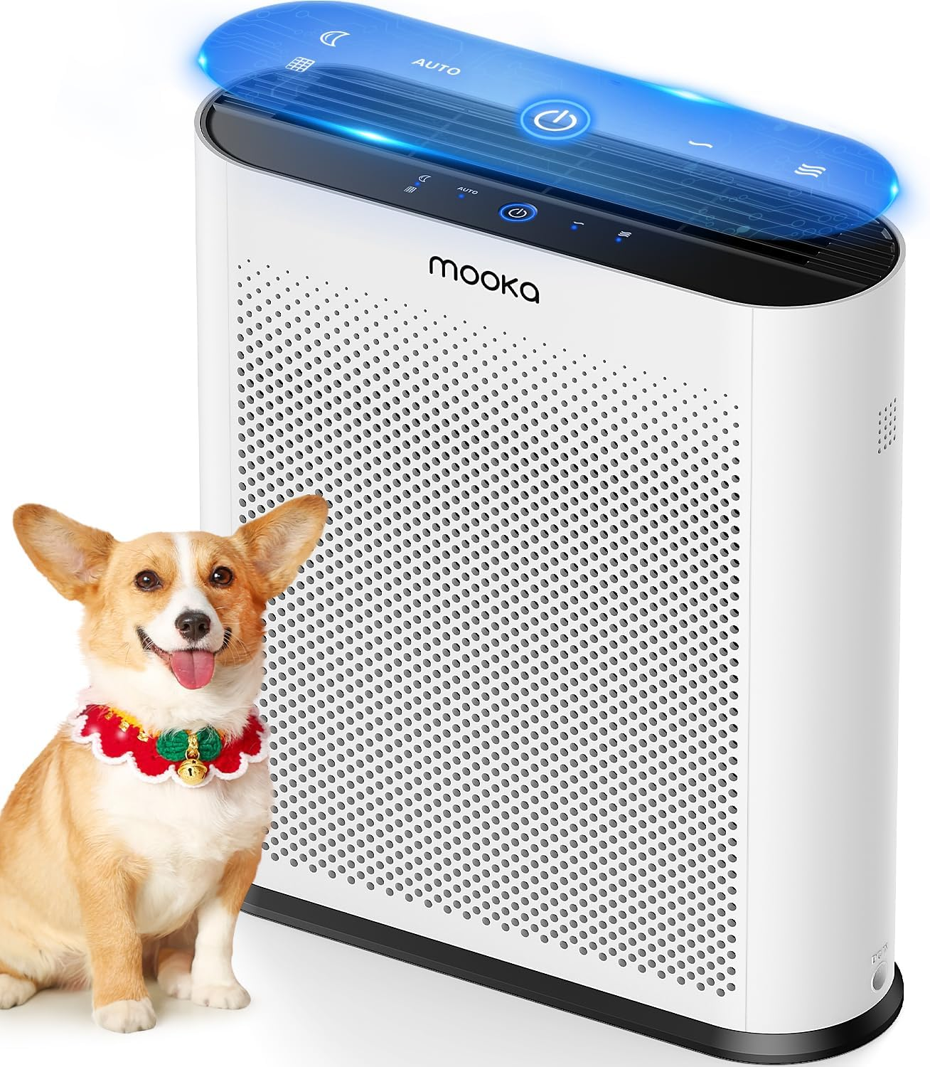 Air Purifiers for Home Large Room 1650Ft² with PM2.5 Air Quality Sensor,  H13 HE