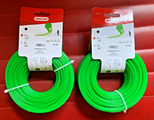 2 x Genuine Oregon 3.3mm x 30M Green Trimmer Line Brushcutter Whippersnipper